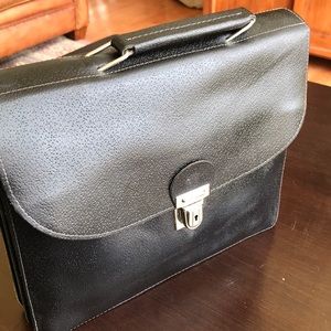 VINTAGE FRENCH LEATHER CASE FROM PARIS FRANCE